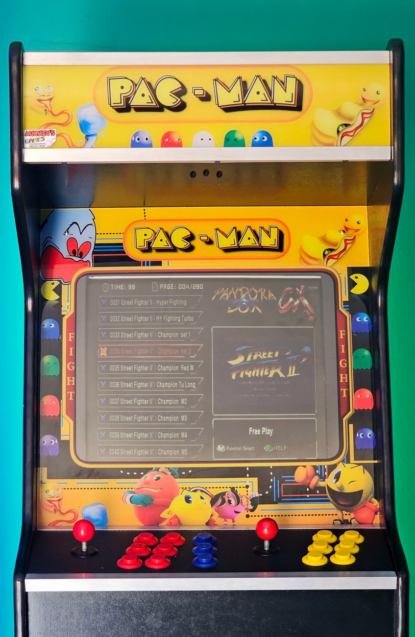 Salle de jeux d'arcade